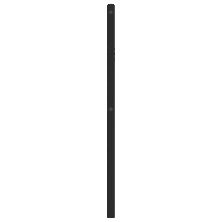 Tête de lit de remplacement métal noir 107 cm - 4