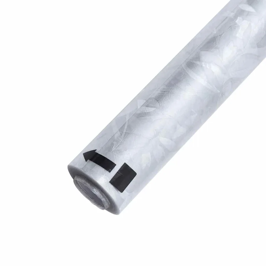 Films pour fenêtre 2 pcs dépoli motif de fleur PVC - 6
