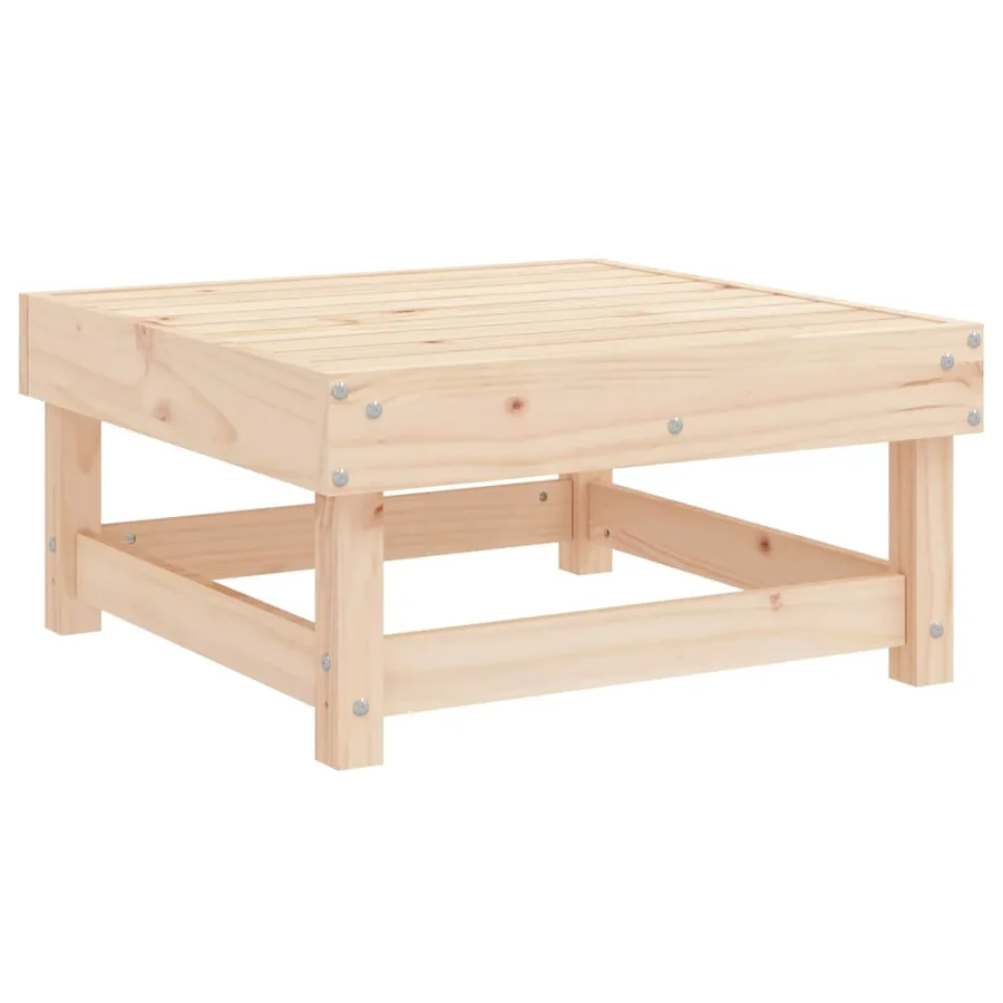 Salon de jardin 3 pcs bois massif de pin - 6