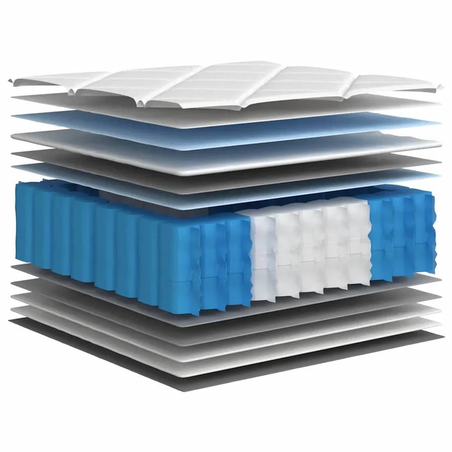 Matelas à ressorts ensachés Moyen Plus 140 x 190 cm - 6