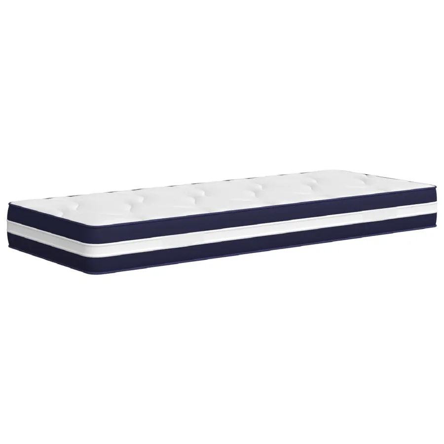 Matelas à ressorts ensachés dureté moyenne 90x200 cm - 3