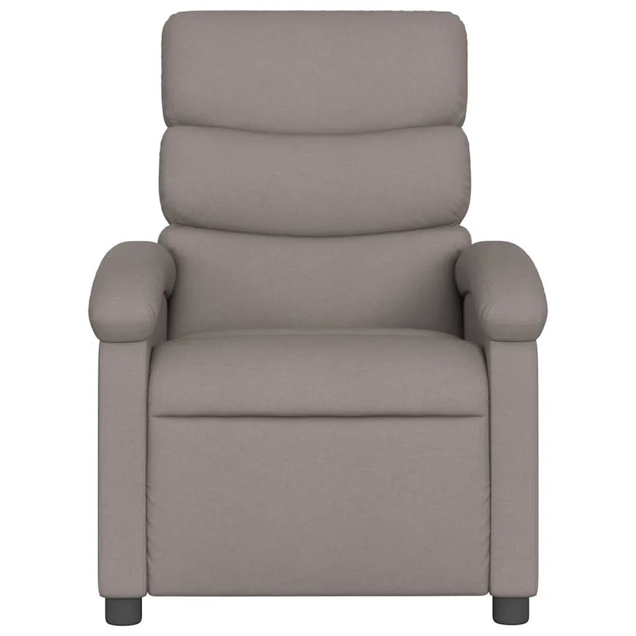 Fauteuil inclinable Taupe Tissu - 3