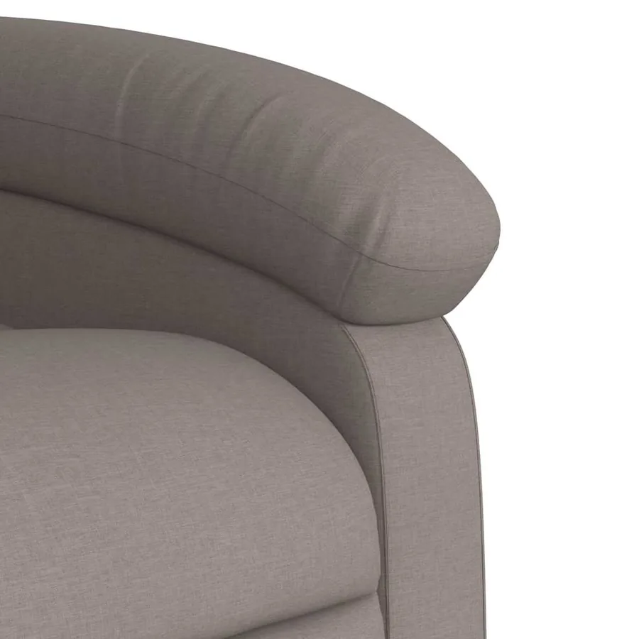 Fauteuil inclinable Taupe Tissu - 9
