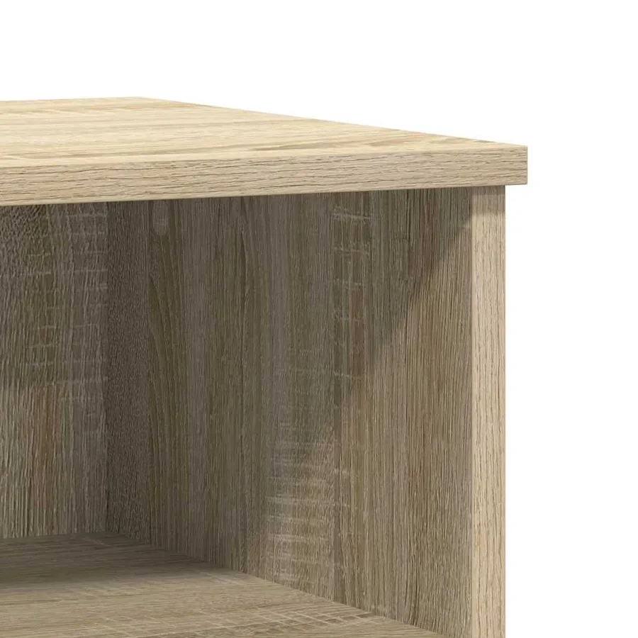Table de chevet chêne sonoma 40x35x50 cm bois d’ingénierie - 7
