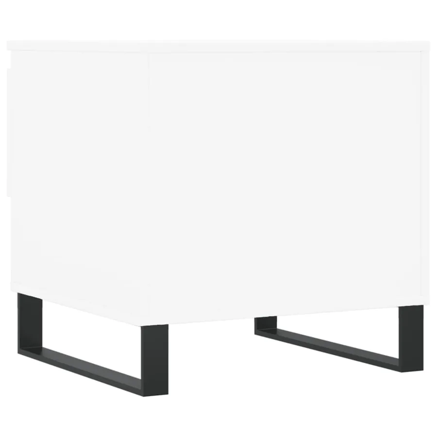 Tables basses 2 pcs blanc 50x46x50 cm bois d'ingénierie - 9