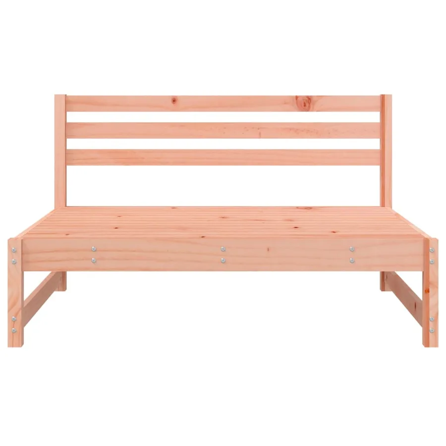 Canapé central de jardin 120x80 cm bois massif douglas - 3