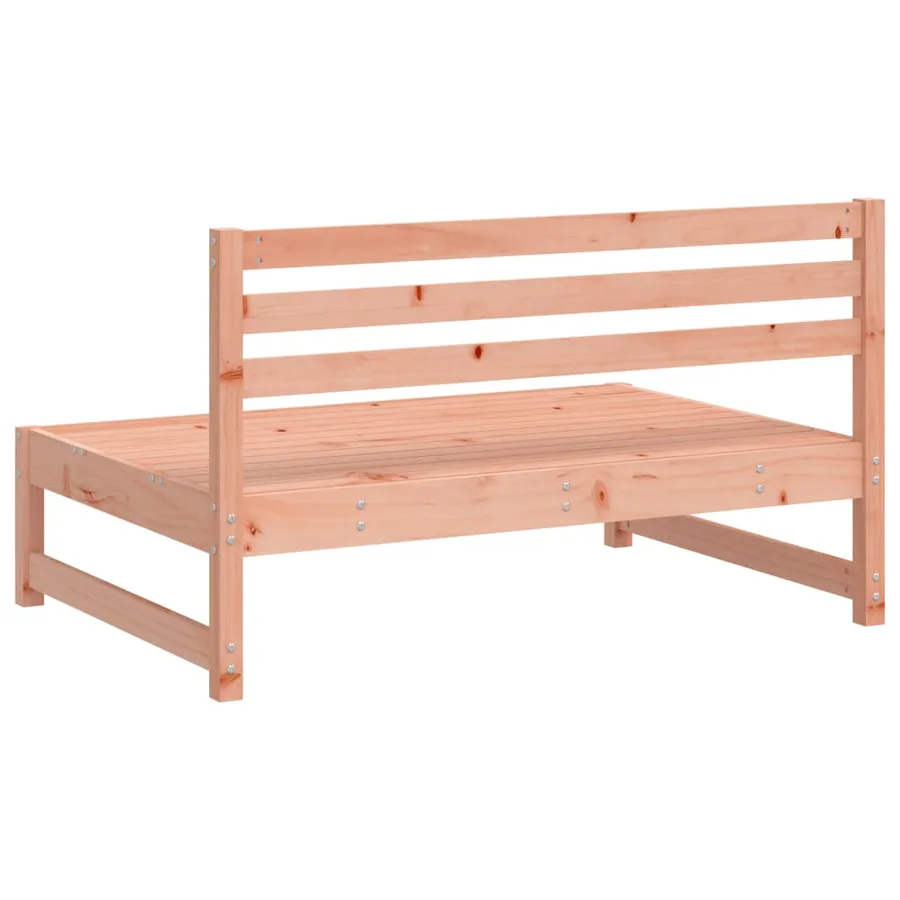 Canapé central de jardin 120x80 cm bois massif douglas - 4