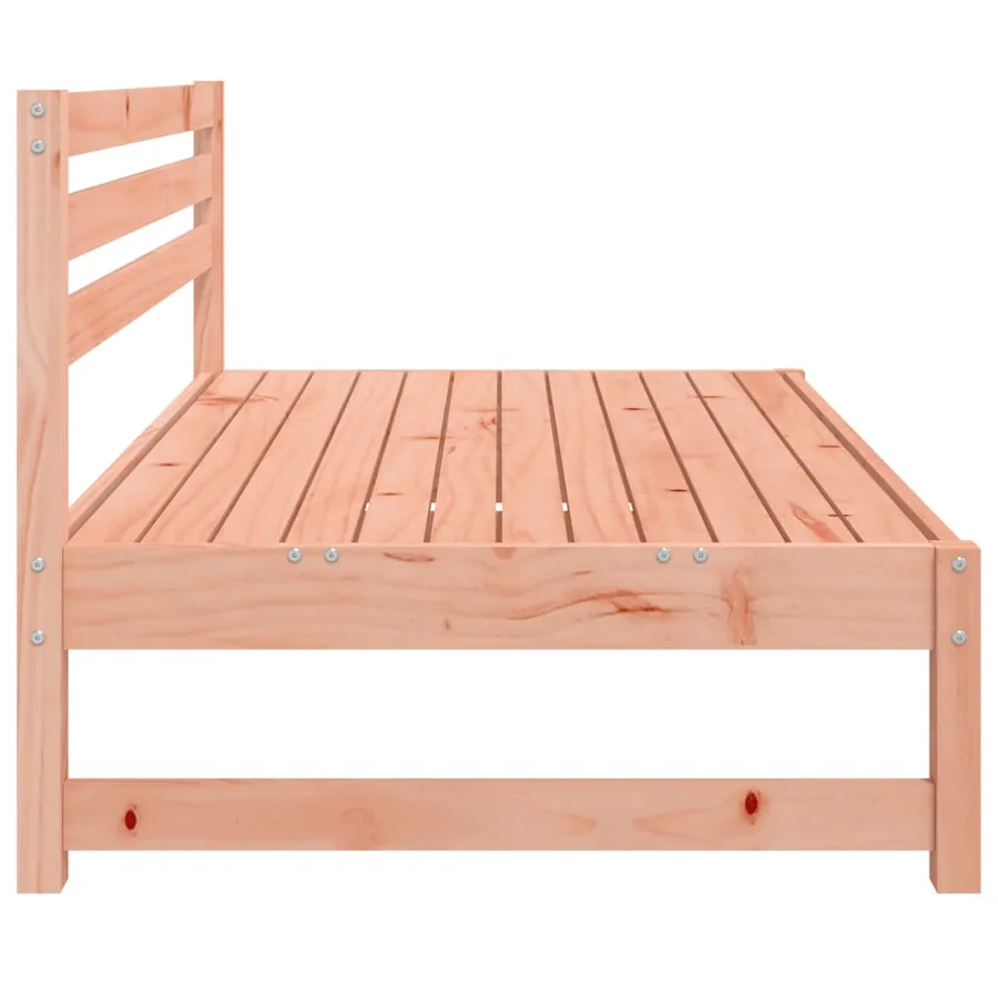 Canapé central de jardin 120x80 cm bois massif douglas - 5