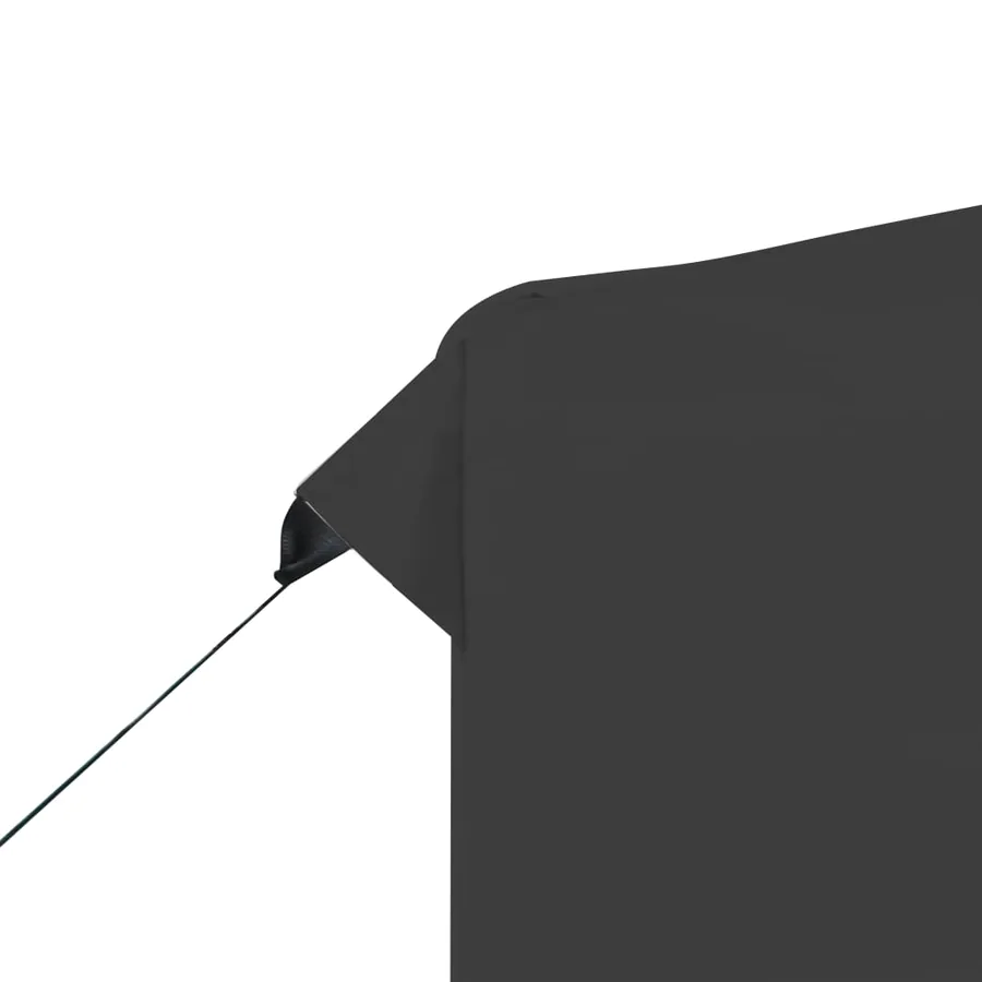 Tente de réception pliable à parois Aluminium 3 x 3m Anthracite - 6