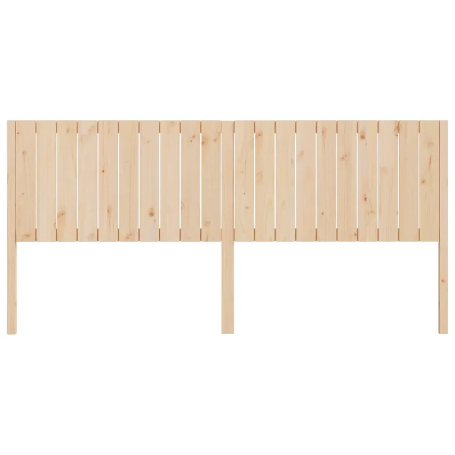 Tête de lit 205,5x4x100 cm Bois massif de pin - 3