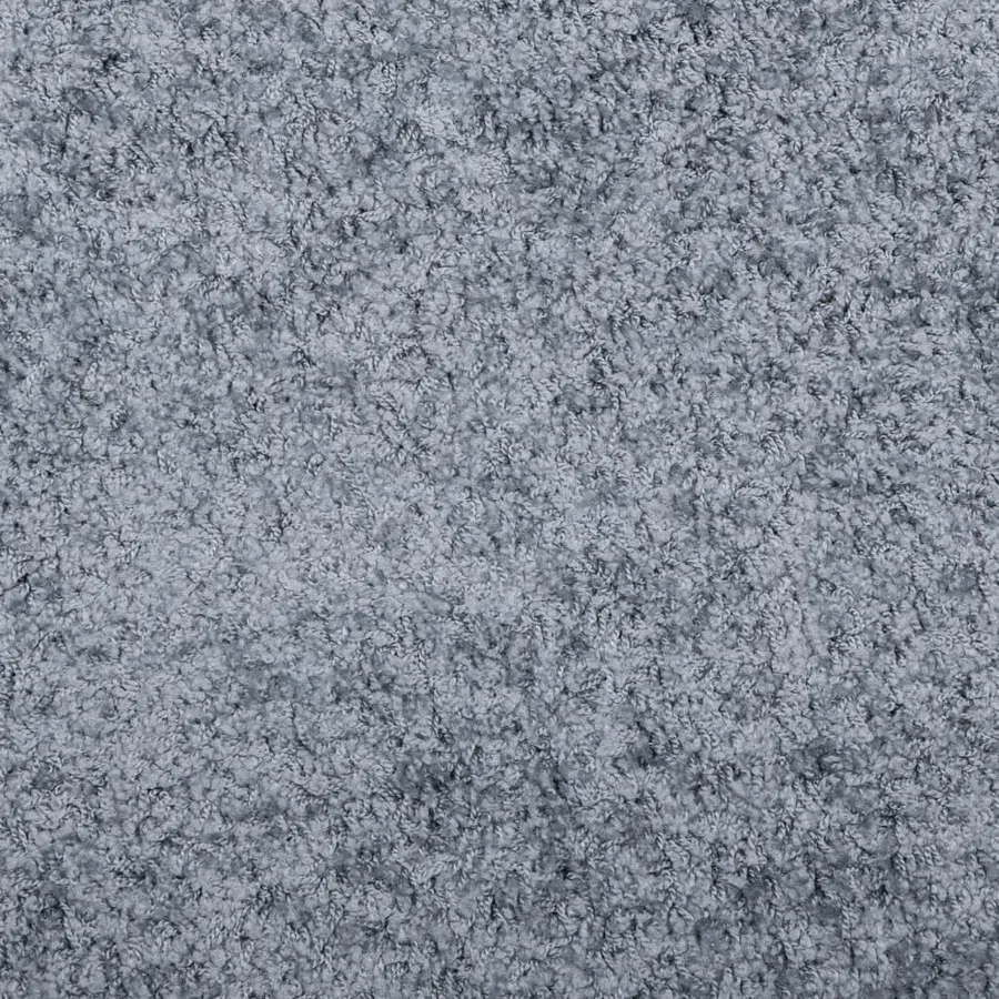 Tapis shaggy PAMPLONA poils longs moderne bleu Ø 280 cm - 9