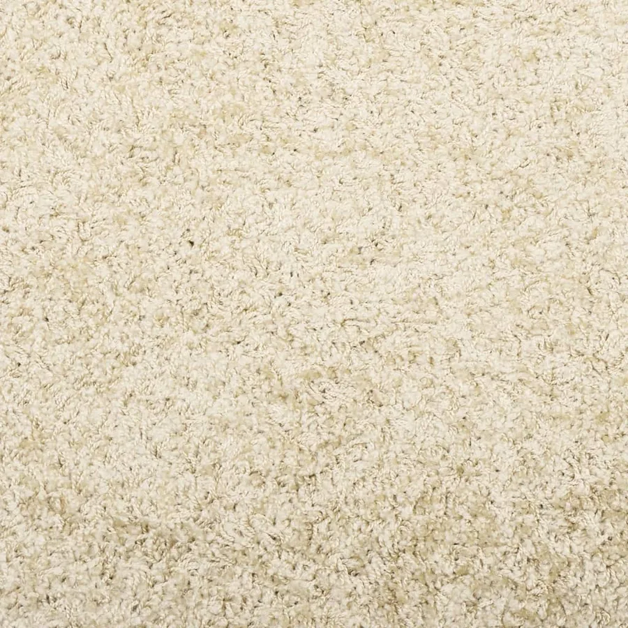 Tapis shaggy PAMPLONA poils longs moderne doré 80x200 cm - 9