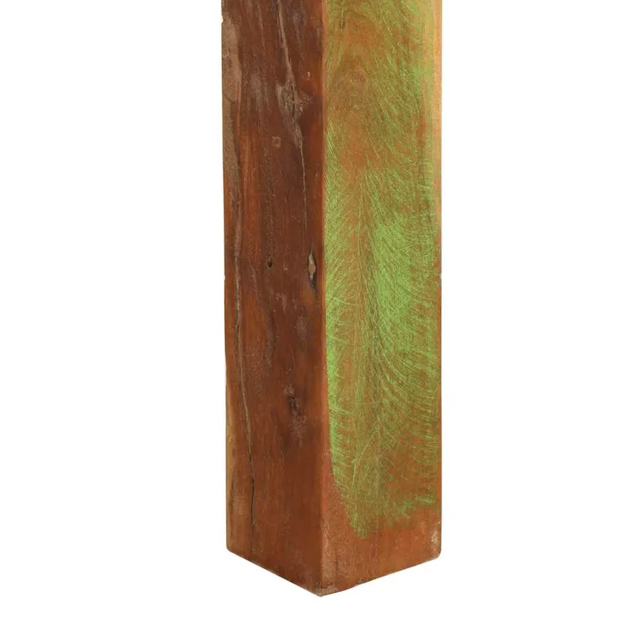 Table basse 110x55x40 cm bois de récupération massif - 6