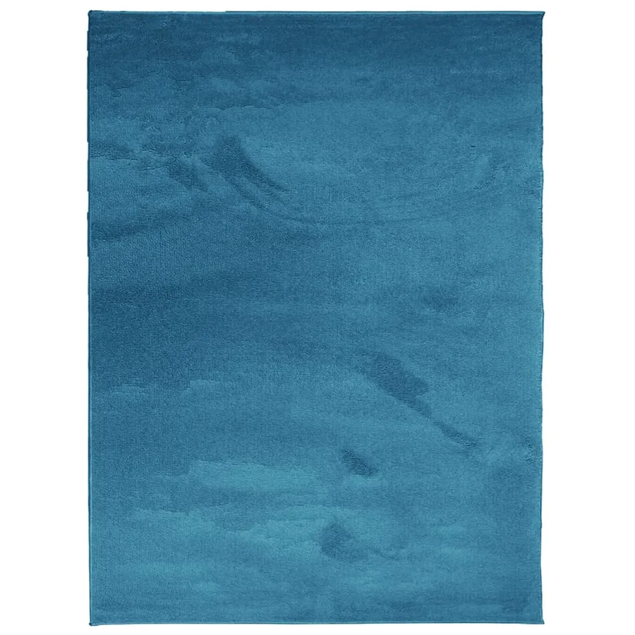 Tapis OVIEDO à poils courts turquoise 240x340 cm - 2