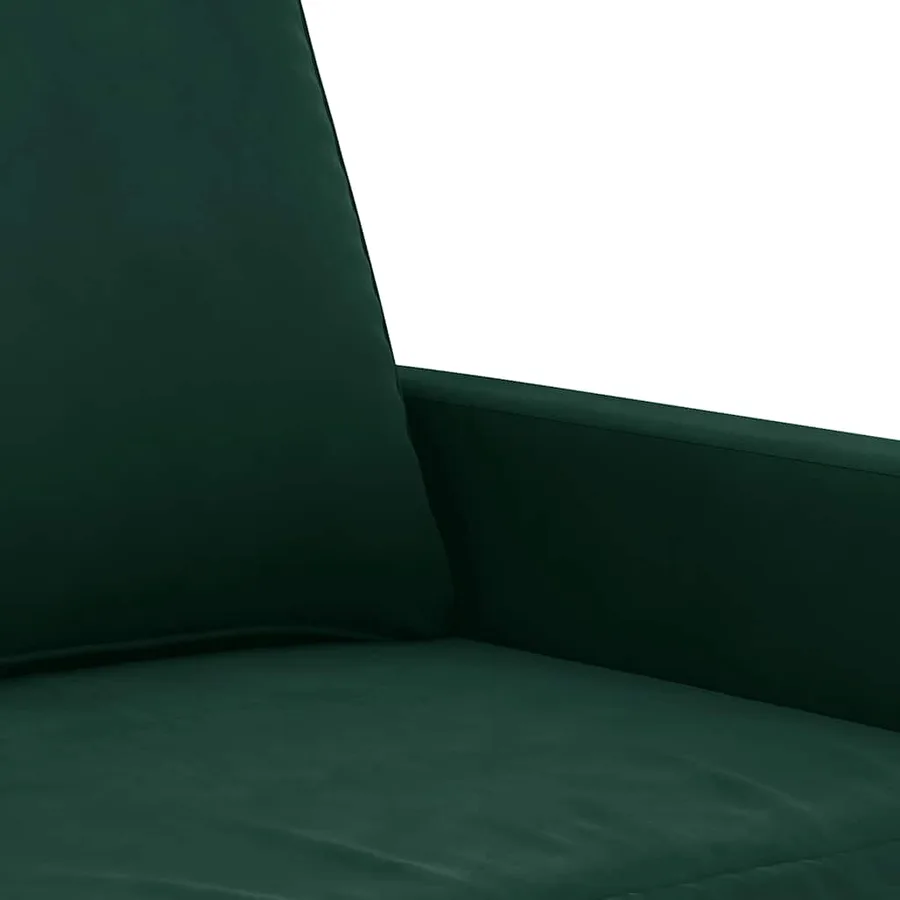 Fauteuil Vert foncé 60 cm Velours - 6