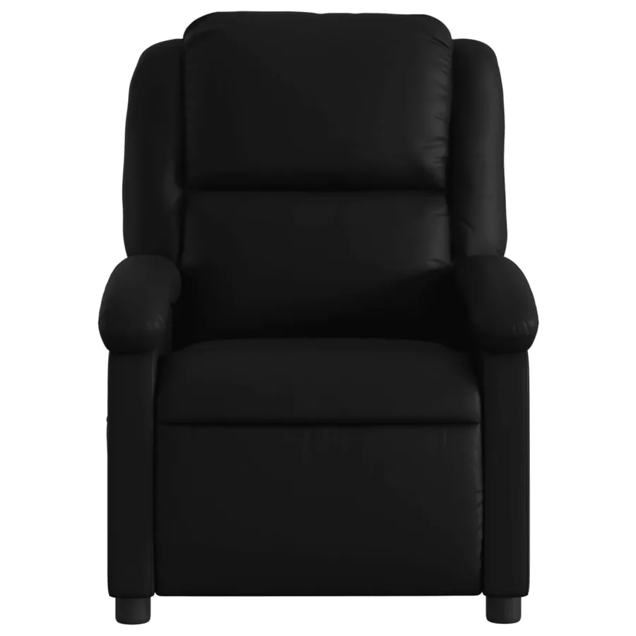 Fauteuil inclinable électrique Noir Similicuir - 9