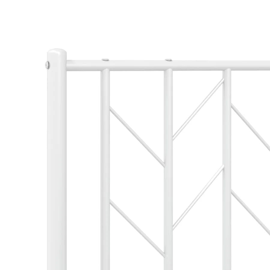 Tête de lit de remplacement métal blanc 80 cm - 6