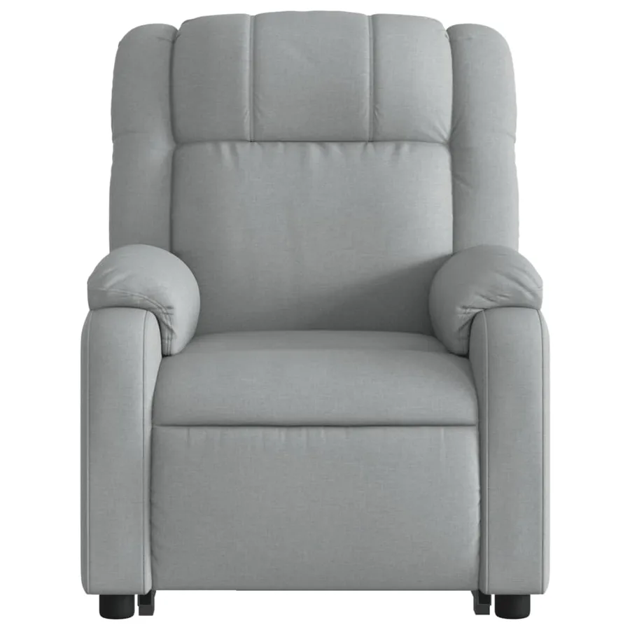 Fauteuil inclinable Gris clair Tissu - 9