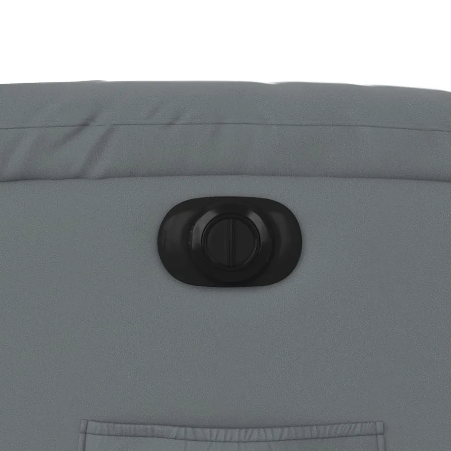 Fauteuil inclinable électrique gris similicuir - 13