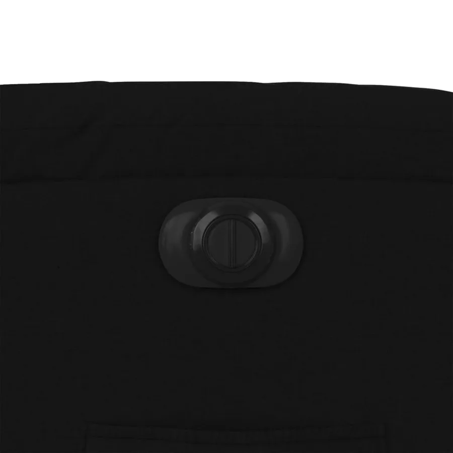 Fauteuil inclinable électrique noir tissu - 13