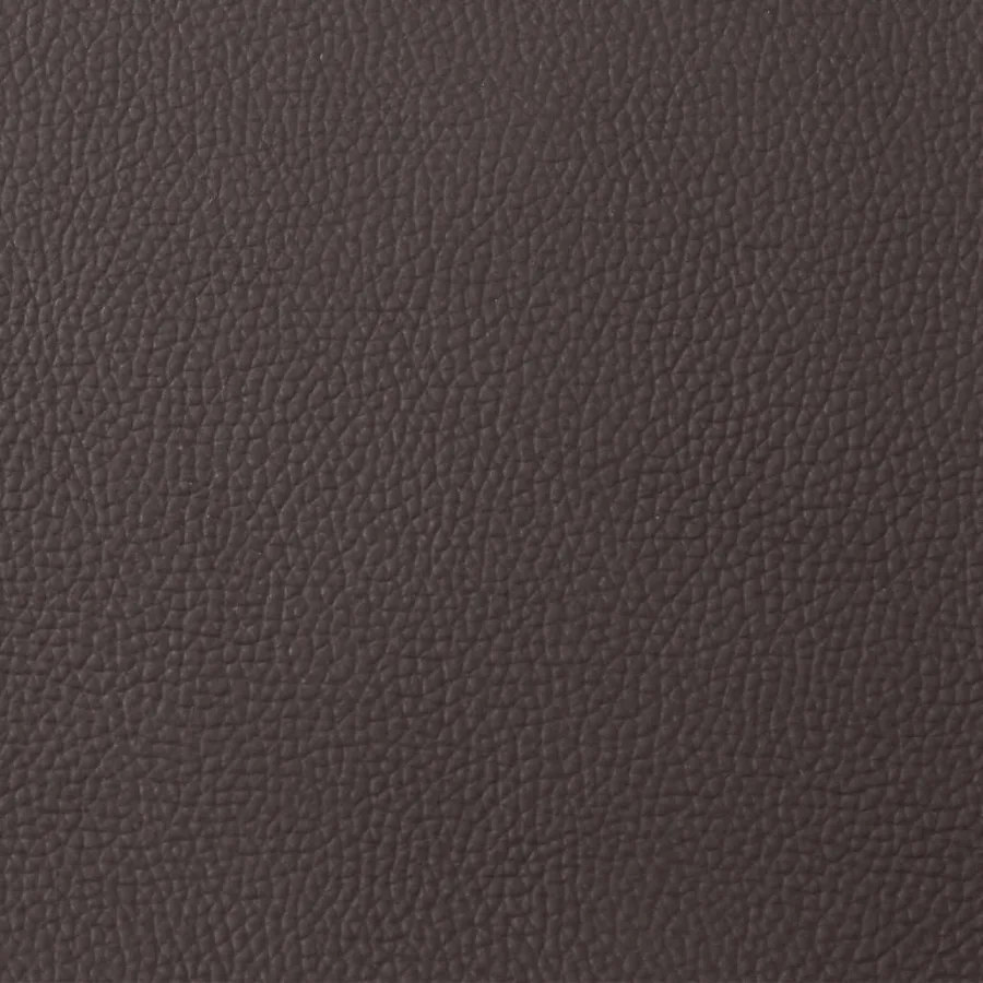 Fauteuil inclinable de massage marron foncé cuir véritable - 14