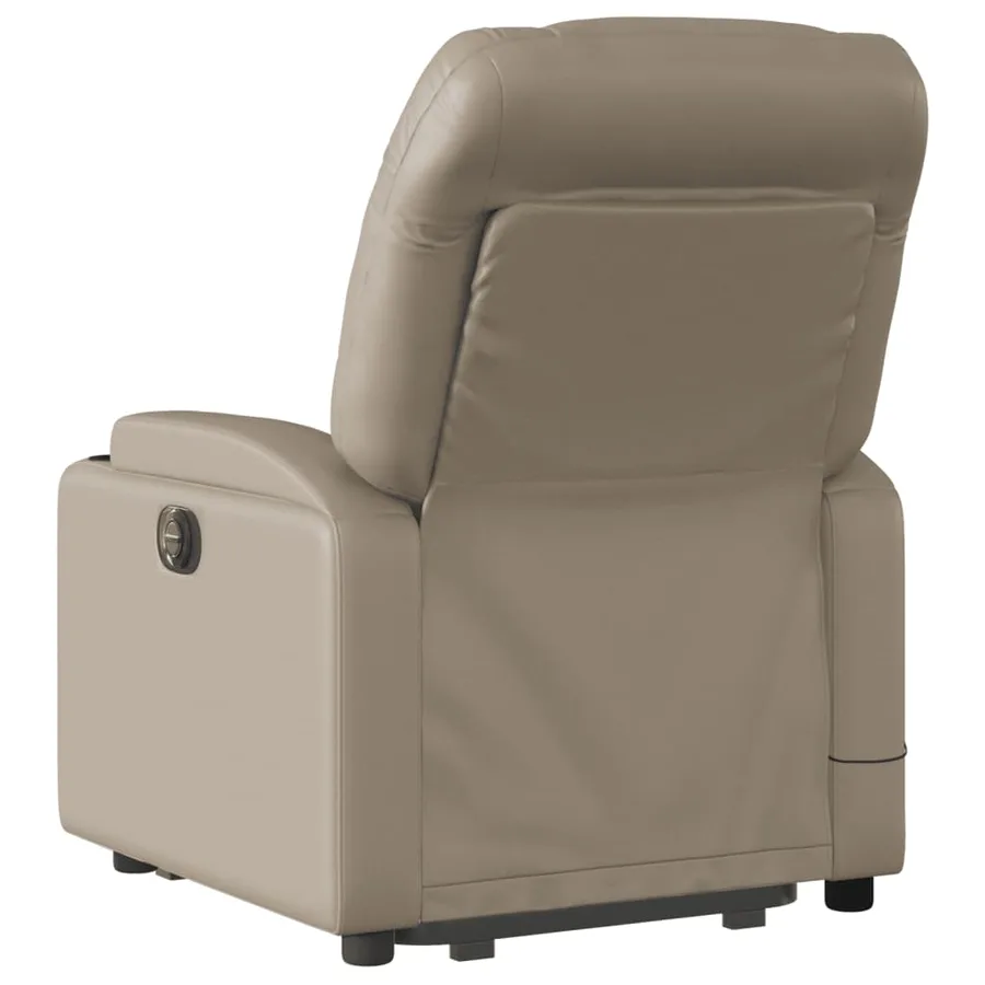 Fauteuil inclinable de massage Cappuccino Similicuir - 5