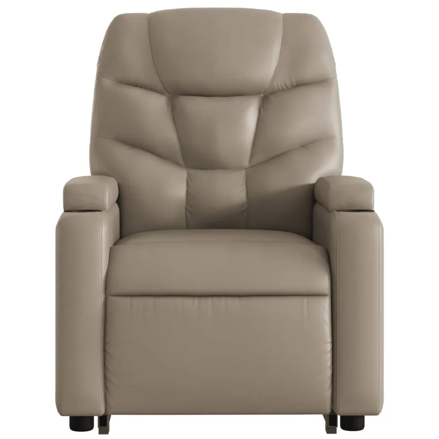 Fauteuil inclinable de massage Cappuccino Similicuir - 9