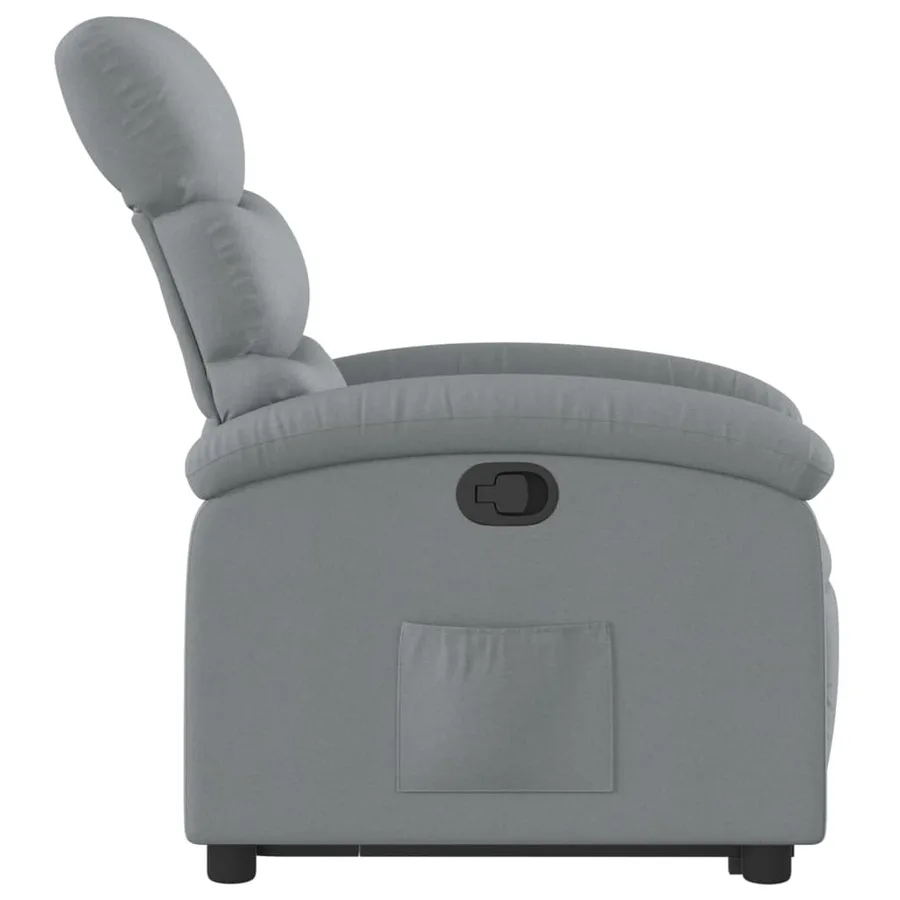 Fauteuil inclinable Gris clair Tissu - 10