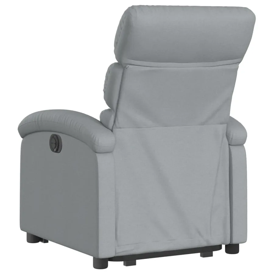 Fauteuil inclinable Gris clair Tissu - 5