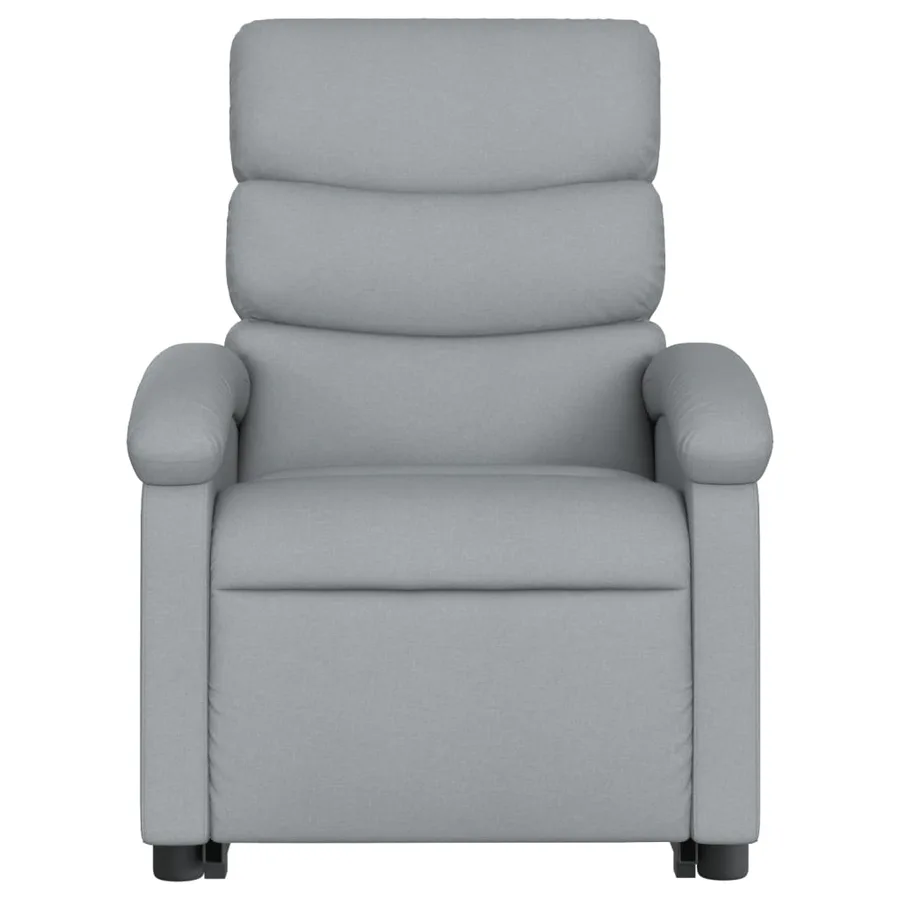 Fauteuil inclinable Gris clair Tissu - 9
