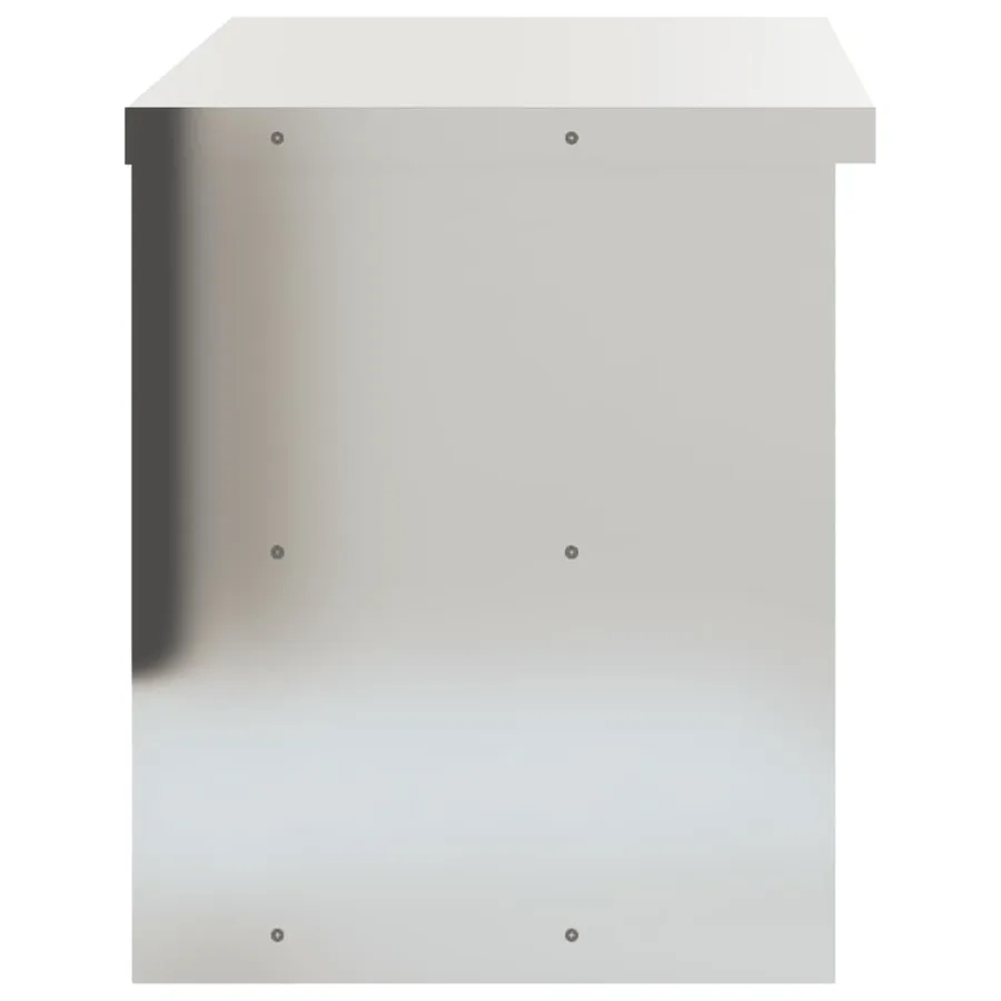 Armoire murale de cuisine avec étagère acier inoxydable - 6