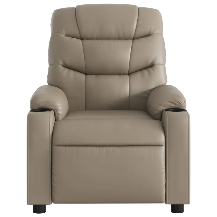 Fauteuil inclinable Cappuccino Similicuir - 6