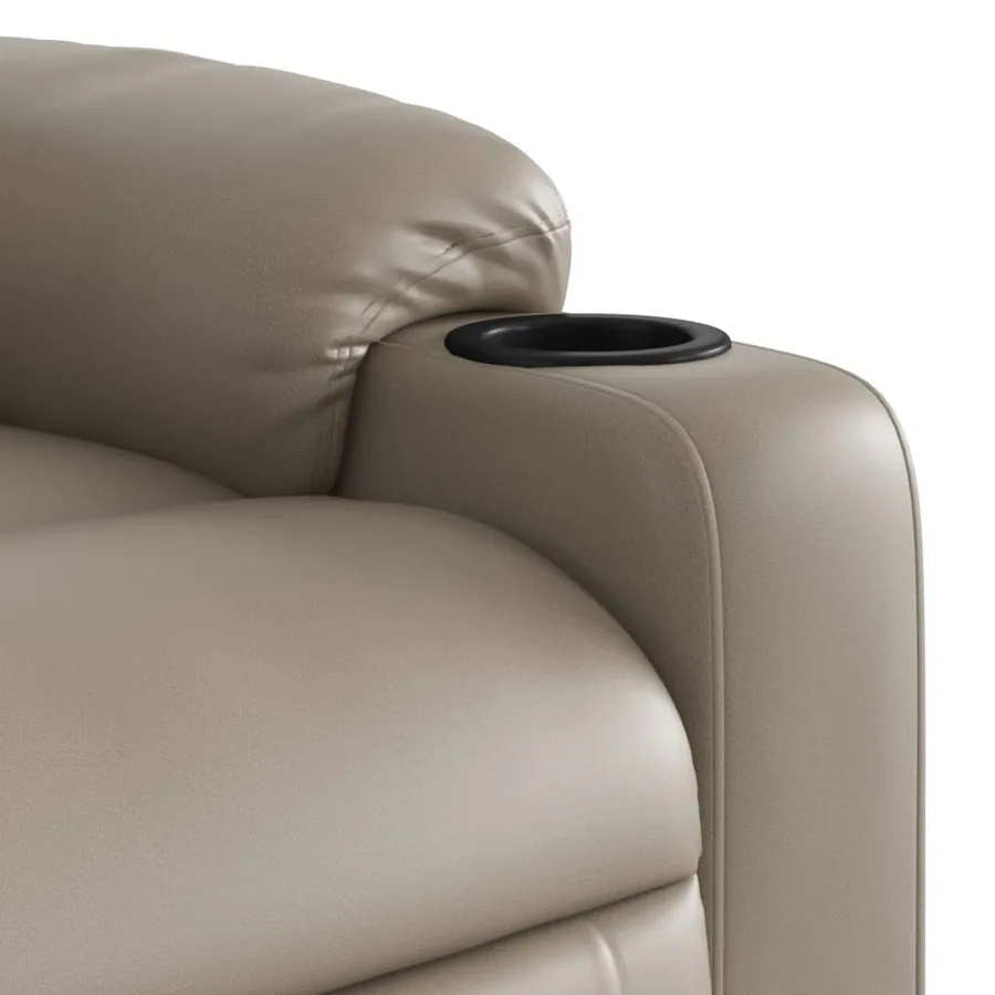 Fauteuil inclinable Cappuccino Similicuir - 8