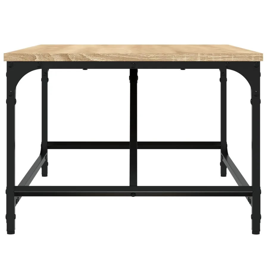 Table basse chêne sonoma 75x50x35 cm bois d'ingénierie - 5
