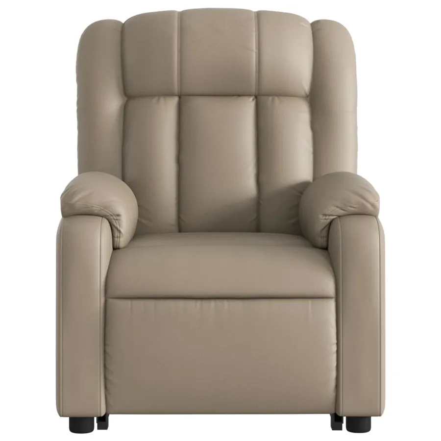 Fauteuil inclinable de massage Cappuccino Similicuir - 9