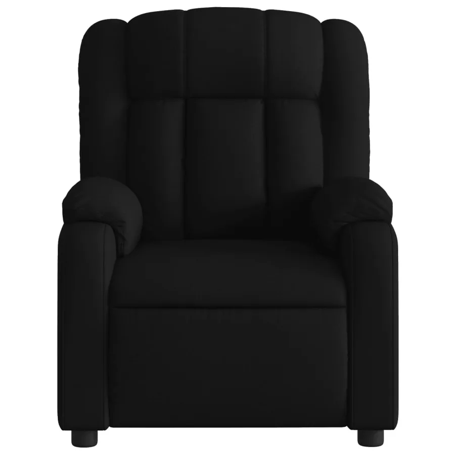 Fauteuil inclinable électrique Noir Tissu - 9