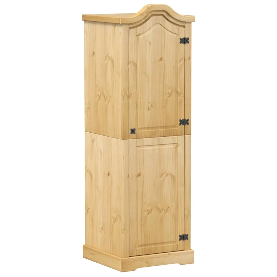 Garde-robe Corona 55x52x170 cm bois de pin massif - 2