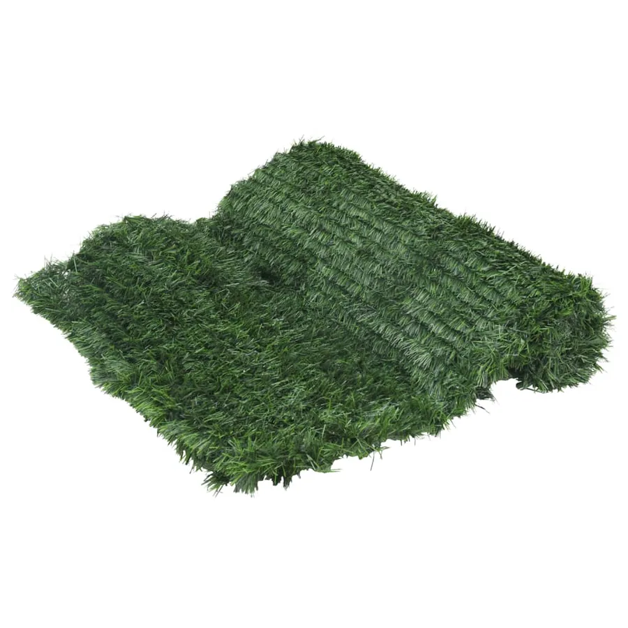 Clôture en gazon artificiel vert 1x10 m - 2