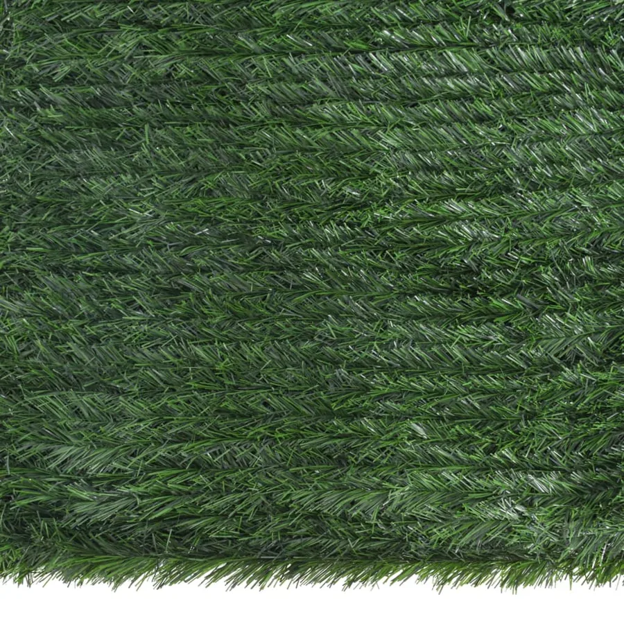Clôture en gazon artificiel vert 1x10 m - 4