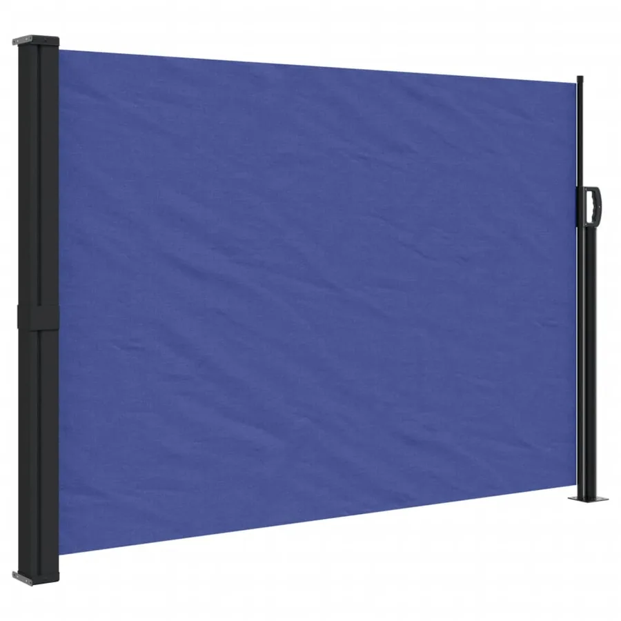 Auvent latéral rétractable bleu 140x600 cm - 2