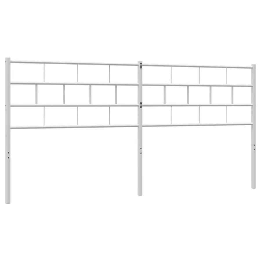 Tête de lit de remplacement métal blanc 160 cm - 5