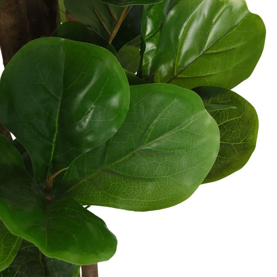 Ficus lyrata artificiel 96 feuilles 80 cm vert - 3