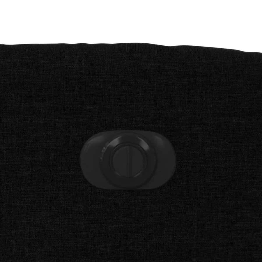 Fauteuil inclinable électrique Noir Tissu - 12