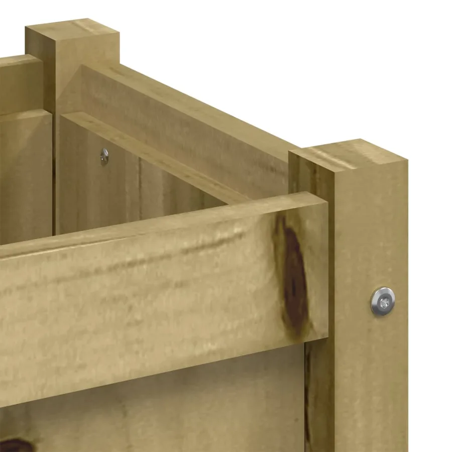 Jardinières 2 pcs bois de pin imprégné - 10