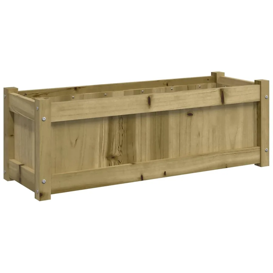 Jardinières 2 pcs bois de pin imprégné - 5