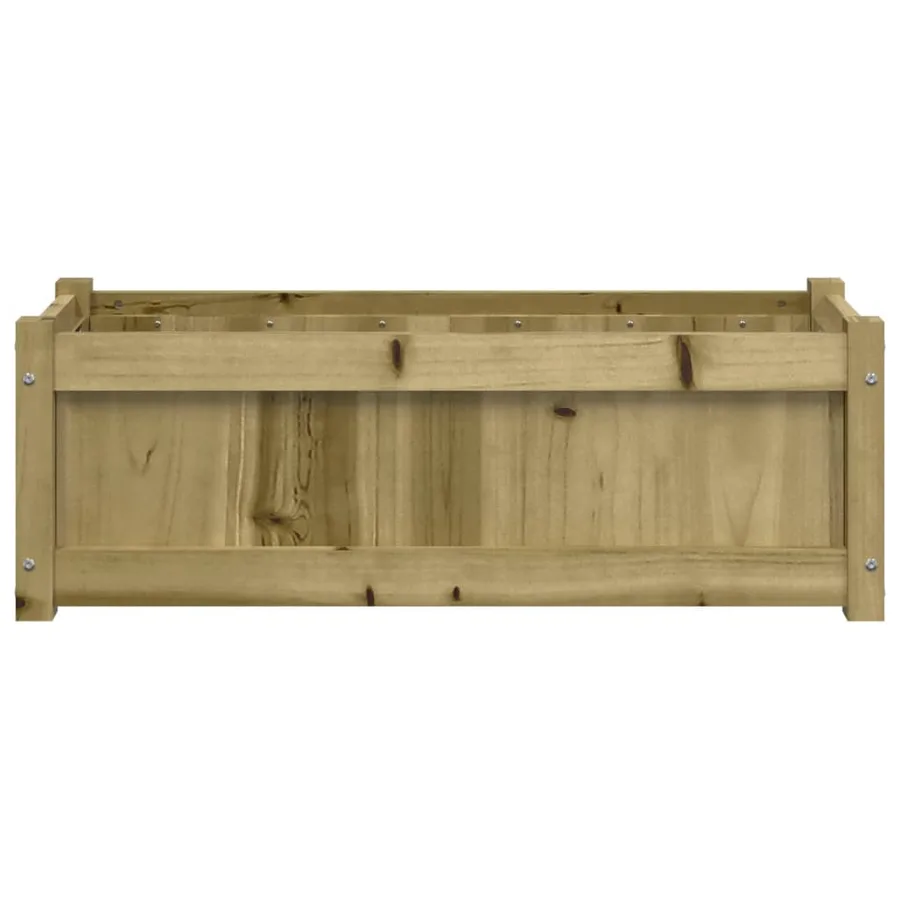Jardinières 2 pcs bois de pin imprégné - 6