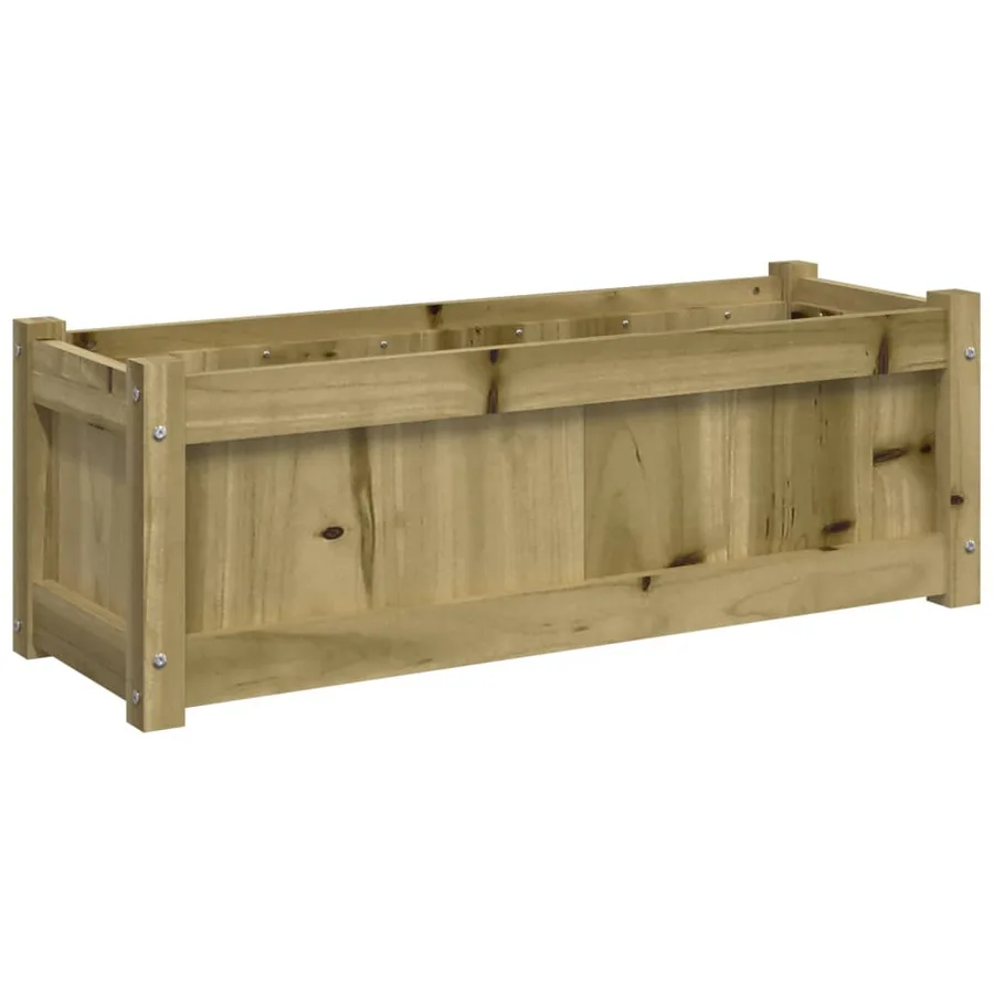 Jardinières 2 pcs bois de pin imprégné - 8