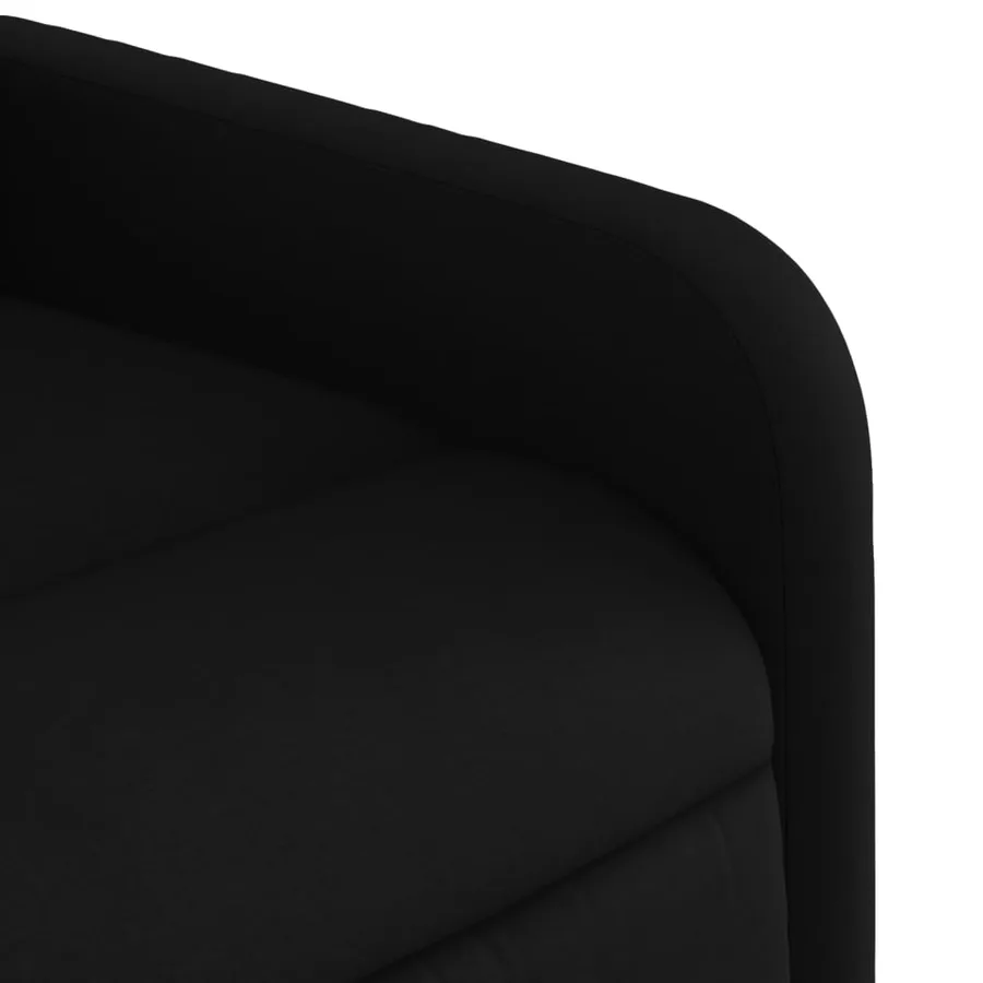 Fauteuil inclinable électrique Noir Tissu - 11