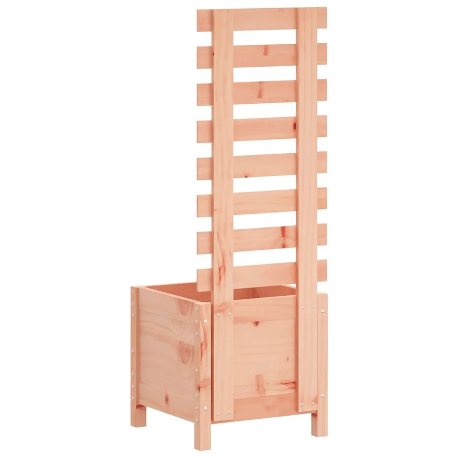 Jardinière avec support 39x39,5x114 cm bois massif douglas - 4