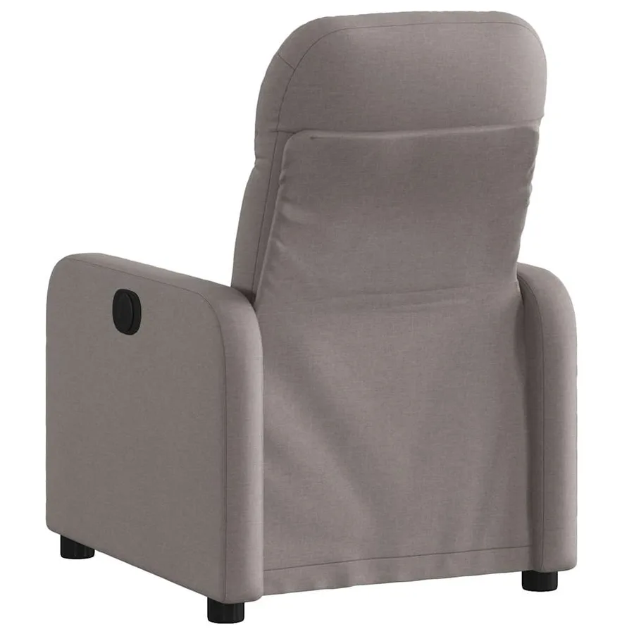 Fauteuil inclinable électrique Taupe Tissu - 5